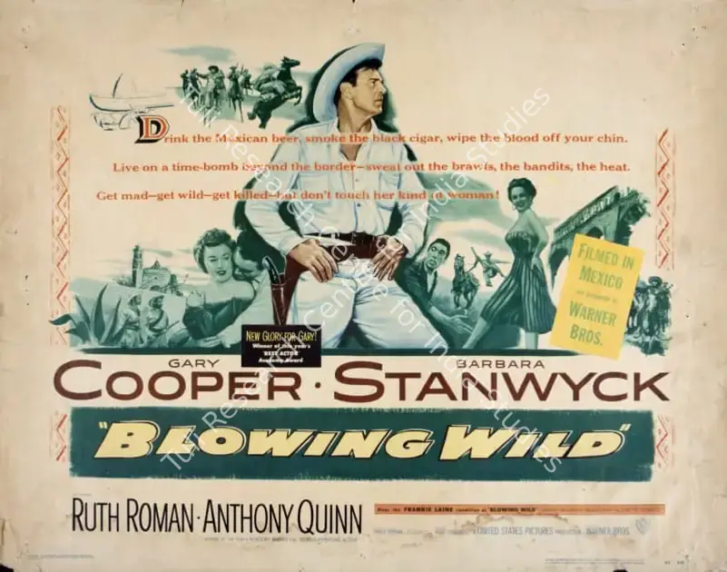 Sperling, Milton (Producer), Blowing Wild, 1953 | Poster | CinemaEducation | 00789732