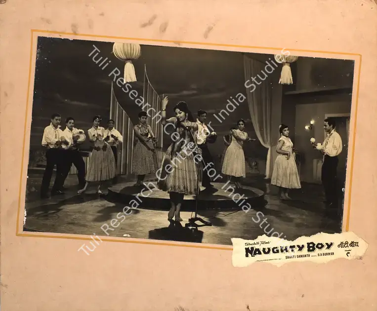Samanta, Shakti (Producer), Naughty Boy, 1962 | Photographic Still Mounted on Lobby Card | CinemaEducation | 00765382