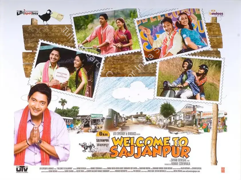 Kothari, Rajan (Cinematographer), Welcome To Sajjanpur, 2008 | Lobby Card | CinemaEducation | 00789162