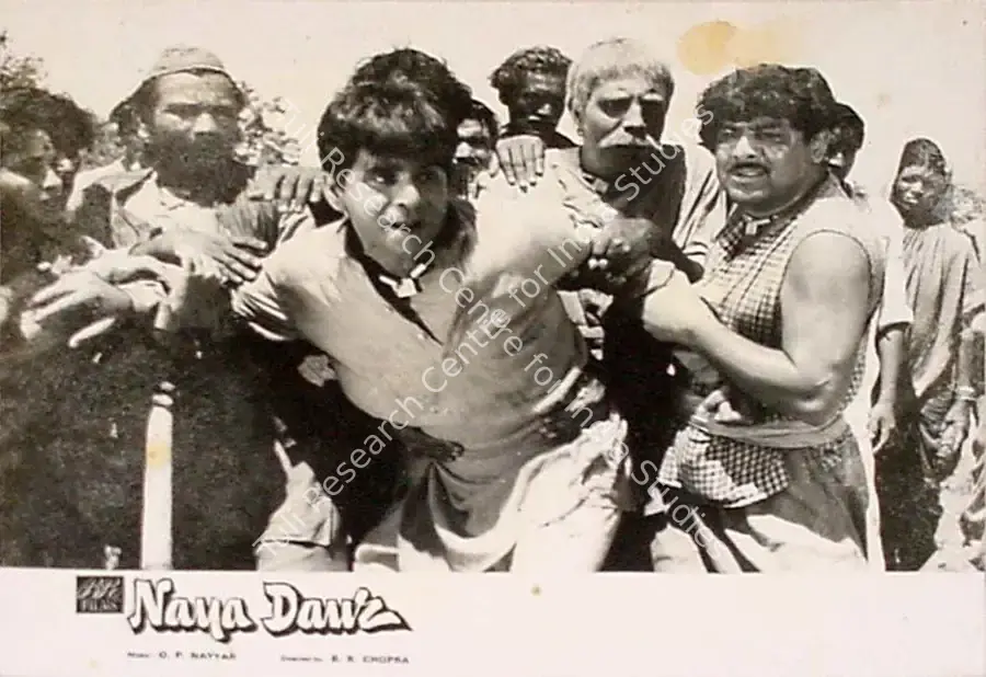 Malhotra, M.N. (Cinematographer), Naya Daur, 1957 | Lobby Card | CinemaEducation | 00824119