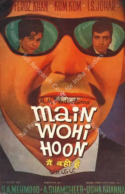 Mehmood, S.A. (Producer), Main Wohi Hoon, 1966 | Song-Synopsis Booklet | CinemaEducation | 00778794
