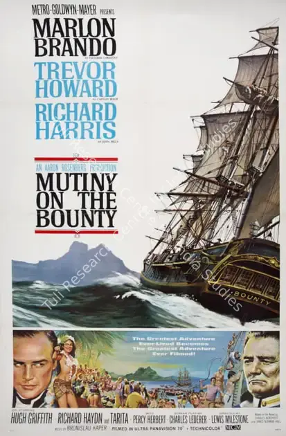 Rosenberg, Aaron (Producer), Mutiny on the Bounty, 1962 | Poster | CinemaEducation | 00789542