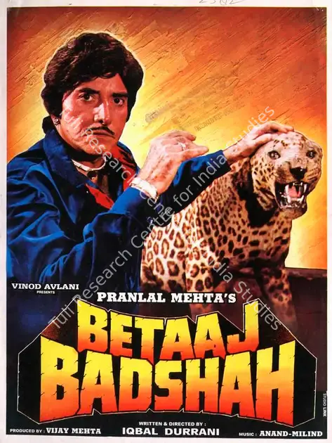 Mehta, Vijay (Producer), Betaaj Badshah, 1994 | Song-Synopsis Booklet | CinemaEducation | 00863435