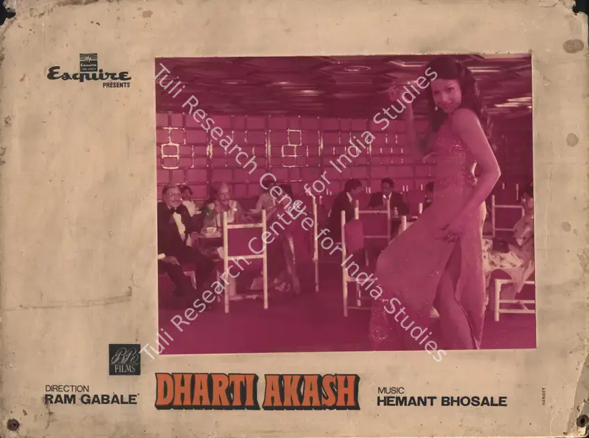 Chopra, Dharam (Cinematographer), Dharti Akash, 1983 | Photographic Still Mounted on Lobby Card | CinemaEducation | 00764847