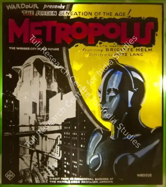 Pommer, Erich (Producer), Metropolis, 1927 | Glass Slide | CinemaEducation | 00749325