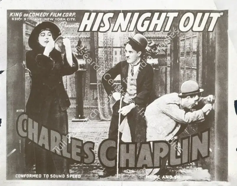 Ensign, Harry (Cinematographer), His Night Out, 1915 | Lobby Card, My Life in Pictures, 1985 | CinemaEducation | 00795049