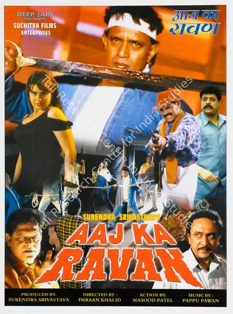 Srivastava, Surendra (Producer), Aaj Ka Ravan, 2000 | Song-Synopsis Booklet | CinemaEducation | 00862672