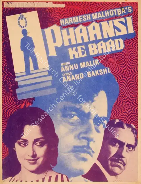 Malhotra, Harmesh (Producer), Phaansi Ke Baad, 1985 | Song-Synopsis Booklet | CinemaEducation | 00779931