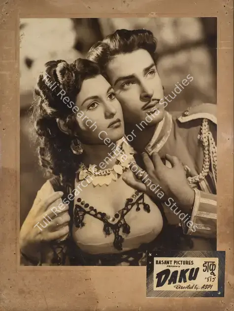 Aspi (Director), Daku, 1955 | Photographic Still Mounted on Lobby Card | CinemaEducation | 00764818