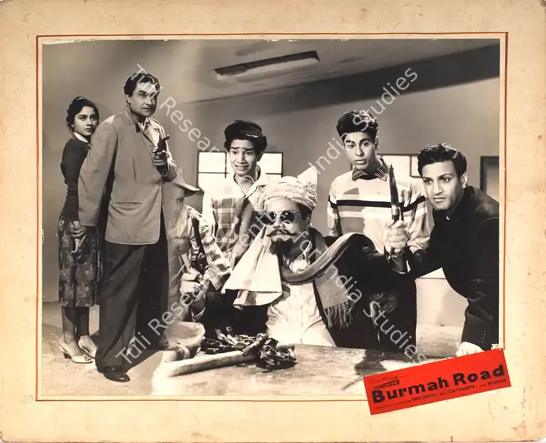 Harish, Tara (Producer), Burmah Road, 1962 | Photographic Still Mounted on Lobby Card | CinemaEducation | 00764755