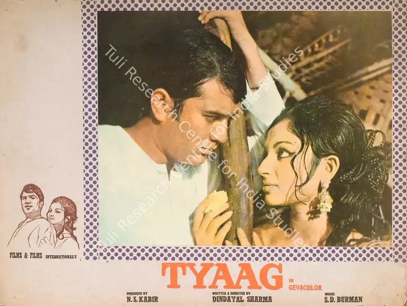 Kabir, N.S. (Producer), Tyaag, 1976 | Photographic Still Mounted on Lobby Card | CinemaEducation | 00765734