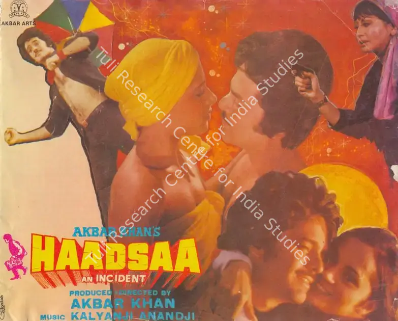 Khan, Akbar (Producer), Haadsaa, 1983 | Song-Synopsis Booklet | CinemaEducation | 00864607