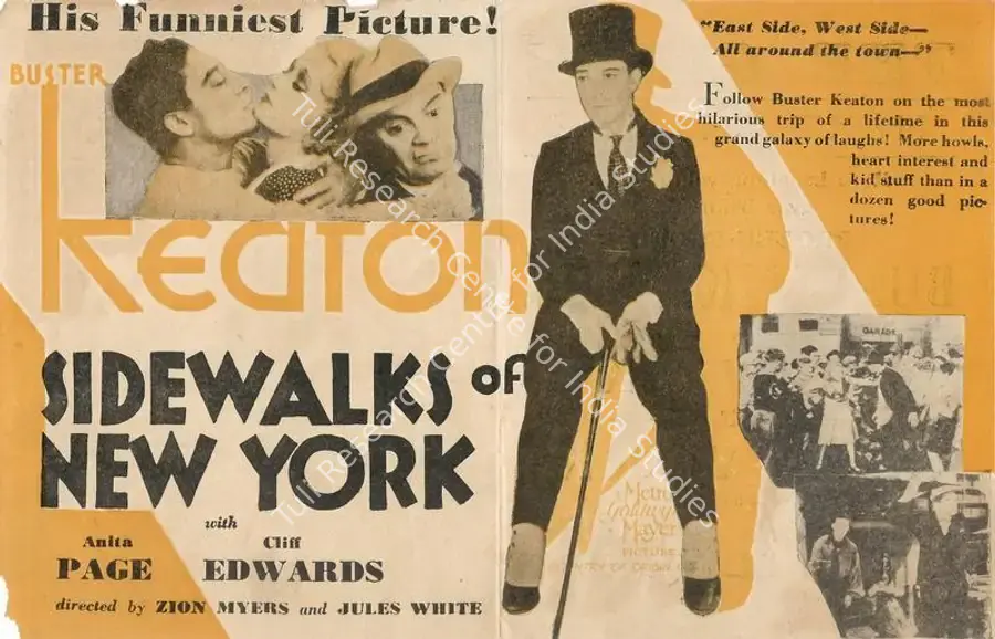 Myers, Zion (Director), Sidewalks of New York, 1931 | Handbill | CinemaEducation | 00760541