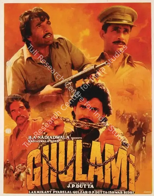 Nadiadwala, H.A. (Producer), Ghulami, 1985 | Song-Synopsis Booklet | CinemaEducation | 00864514