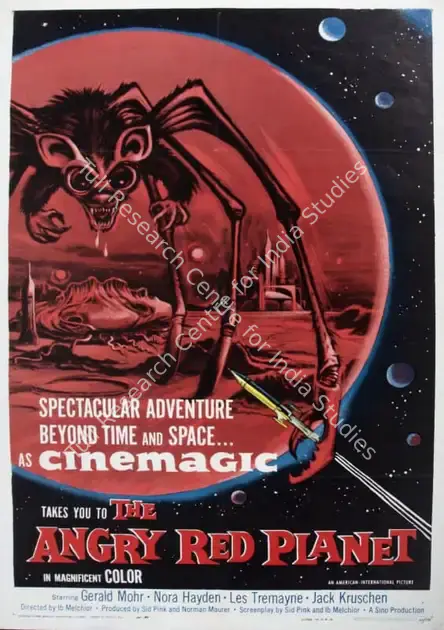 Maurer, Norman (Producer), The Angry Red Planet, 1959 | Poster | CinemaEducation | 00789590