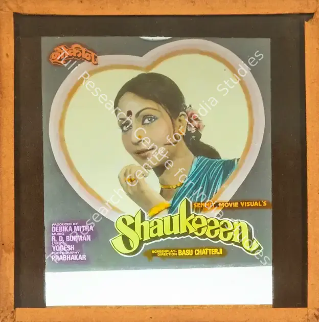 Mitra, Debika (Producer), Shaukeeen, 1981 | Glass Slide | CinemaEducation | 00841980