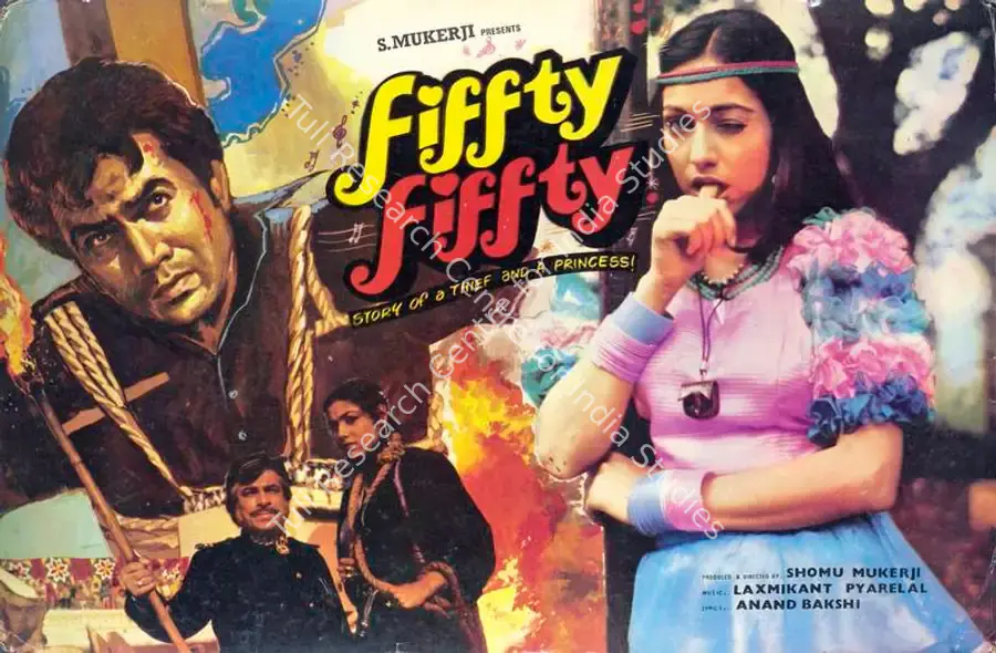 Mukerji, Shomu (Producer), Fiffty Fiffty, 1981 | Lobby Card | CinemaEducation | 00784206