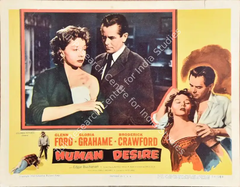 Rachmil, Lewis J. (Producer), Human Desire, 1954 | Lobby Card | CinemaEducation | 00795523