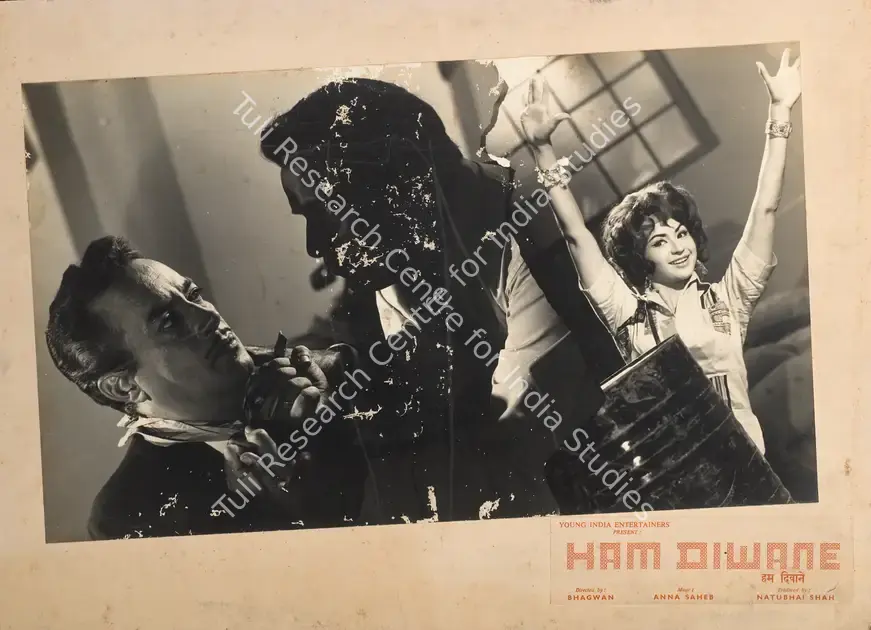 Natwarlal (Producer), Ham Diwane, 1965 | Photographic Still Mounted on Lobby Card | CinemaEducation | 00765023