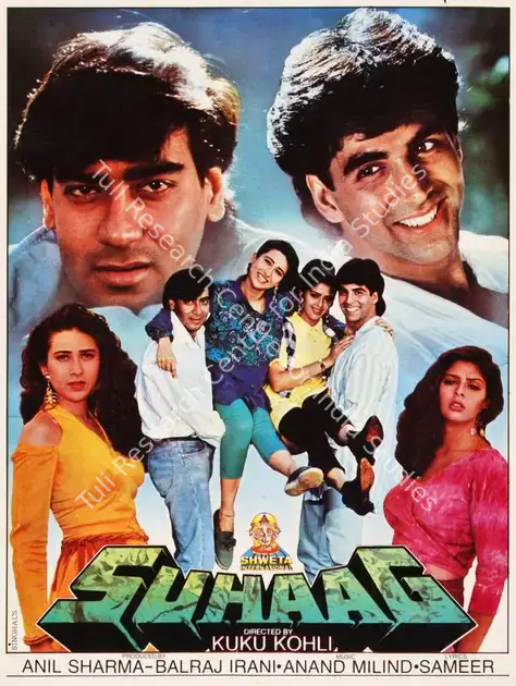 Irani, Balraj (Producer), Suhaag, 1994 | Song-Synopsis Booklet | CinemaEducation | 00780586