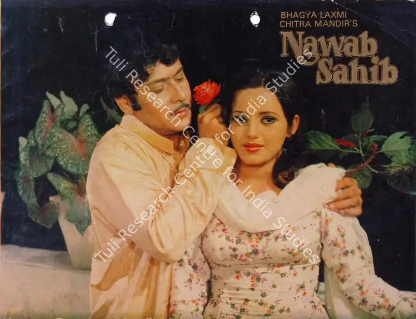 Rohra, Satram (Producer), Nawab Sahib, 1978 | Song-Synopsis Booklet | CinemaEducation | 00779287