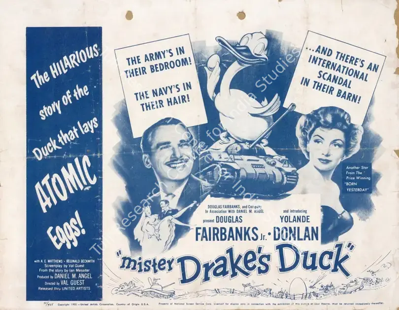 Guest, Val (Director), Mr. Drake's Duck, 1951 | Handbill | CinemaEducation | 00893986