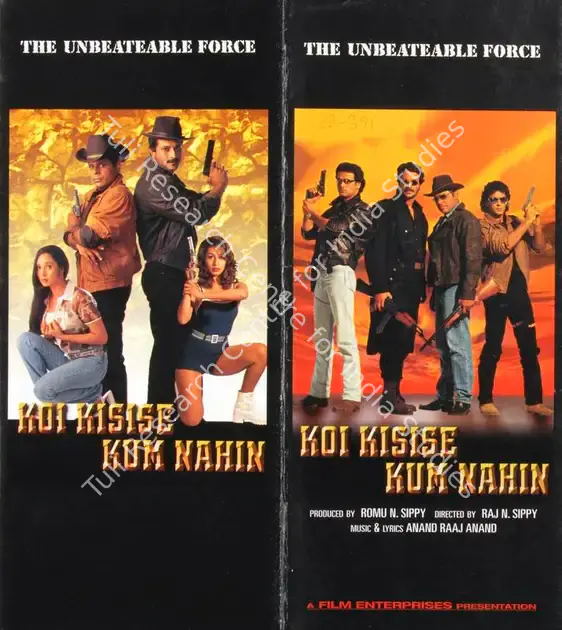 Sippy, Romu N. (Producer), Koi Kisise Kum Nahin, 1997 | Song-Synopsis Booklet | CinemaEducation | 00865545