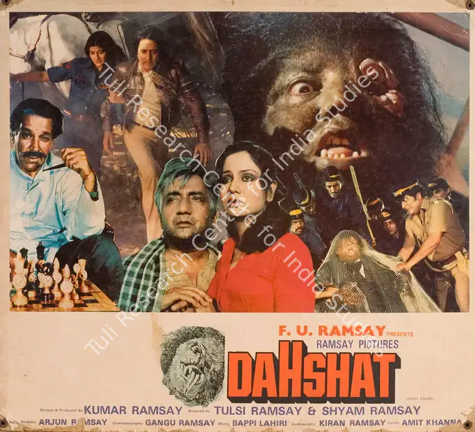Ramsay, Gangu (Cinematographer), Dahshat, 1981 | Photographic Still Mounted on Lobby Card | CinemaEducation | 00764817