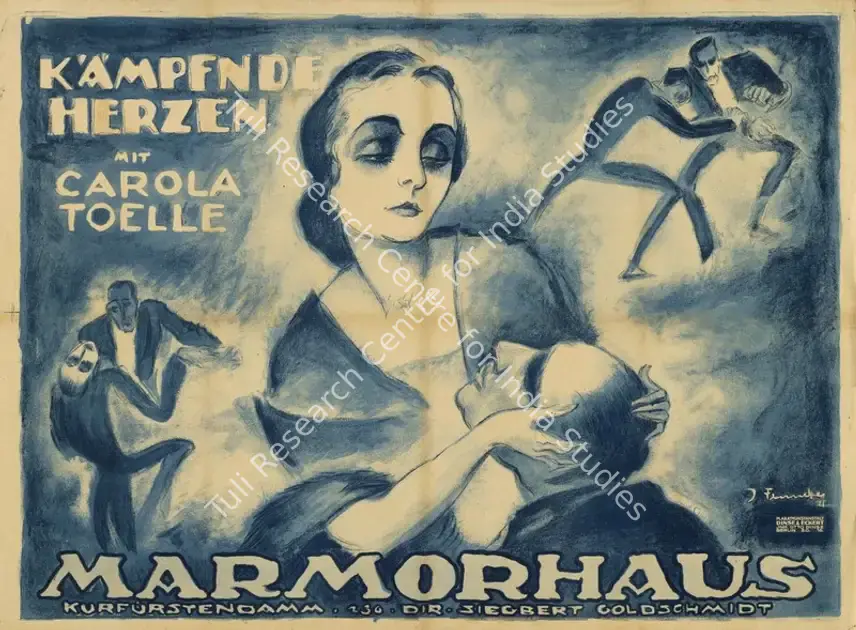 Fenneker, Josef (Designer), Four Around the Woman, 1921 | Poster | CinemaEducation | 00795479