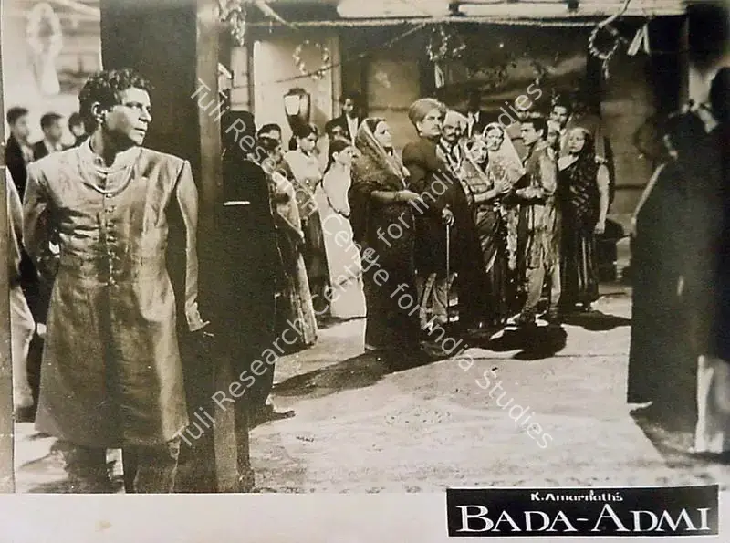 Amarnath, K. (Producer), Bada Admi, 1961 | Lobby Card | CinemaEducation | 00809992