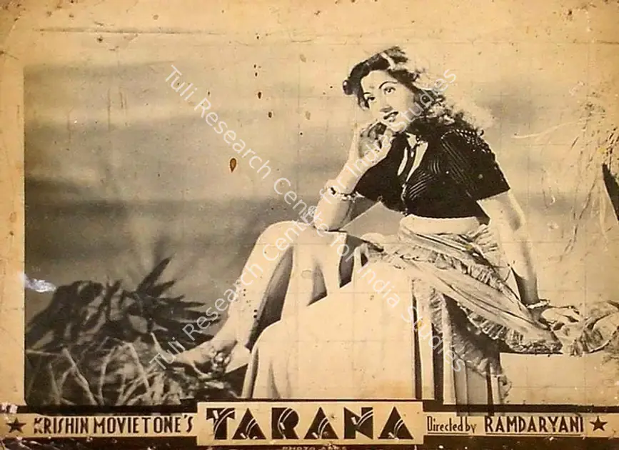 Daryani, Ram (Director), Tarana, 1951 | Lobby Card | CinemaEducation | 00828460