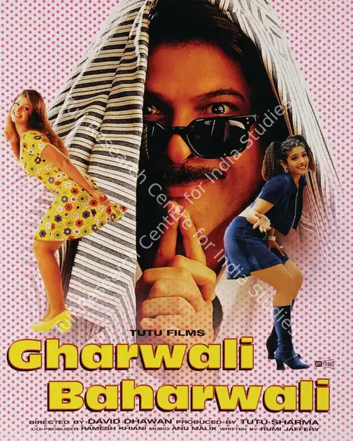 Sharma, Tutu (Producer), Gharwali Baharwali, 1998 | Song-Synopsis Booklet | CinemaEducation | 00864504