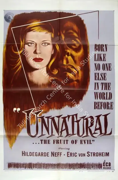 Rabenalt, Arthur Maria (Director), Unnatural, 1952 | Poster | CinemaEducation | 00789747