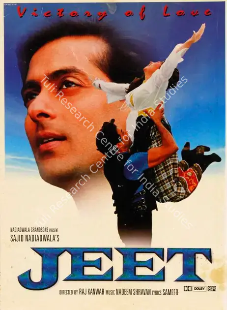 Nadiadwala, Sajid (Producer), Jeet, 1996 | Song-Synopsis Booklet | CinemaEducation | 00865085