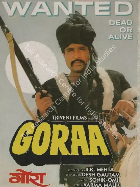 Mehta, R.K. (Producer), Goraa, 1987 | Song-Synopsis Booklet | CinemaEducation | 00781177