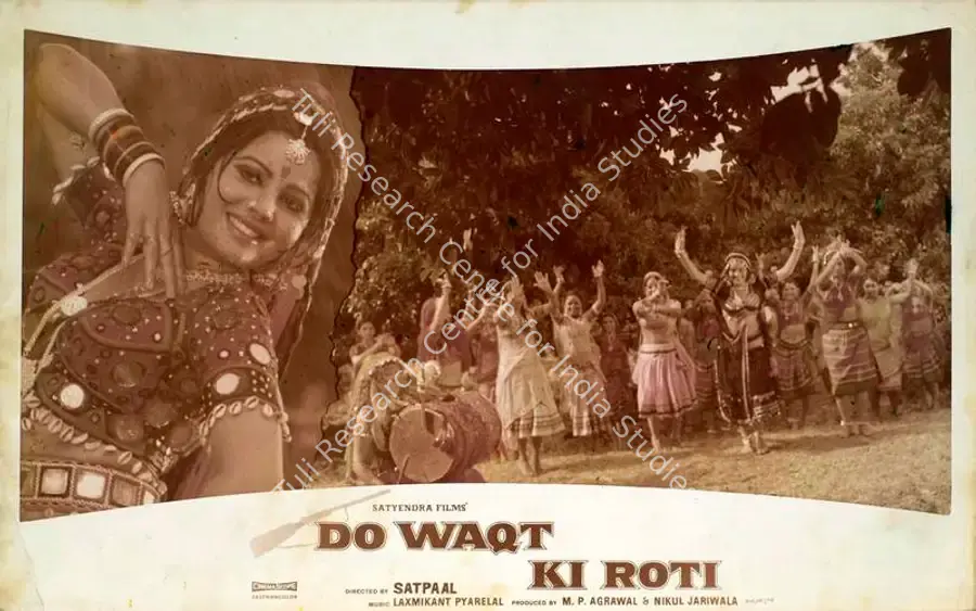 Agrawal, M.P. (Producer), Do Waqt Ki Roti, 1988 | Lobby Card | CinemaEducation | 00783976