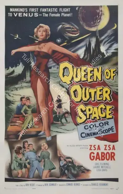 Schwalb, Ben (Producer), Queen of Outer Space, 1958 | Poster | CinemaEducation | 00790403
