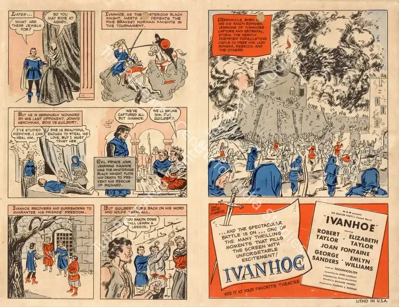 Thorpe, Richard (Director), Ivanhoe, 1952 | Handbill | CinemaEducation | 00893912