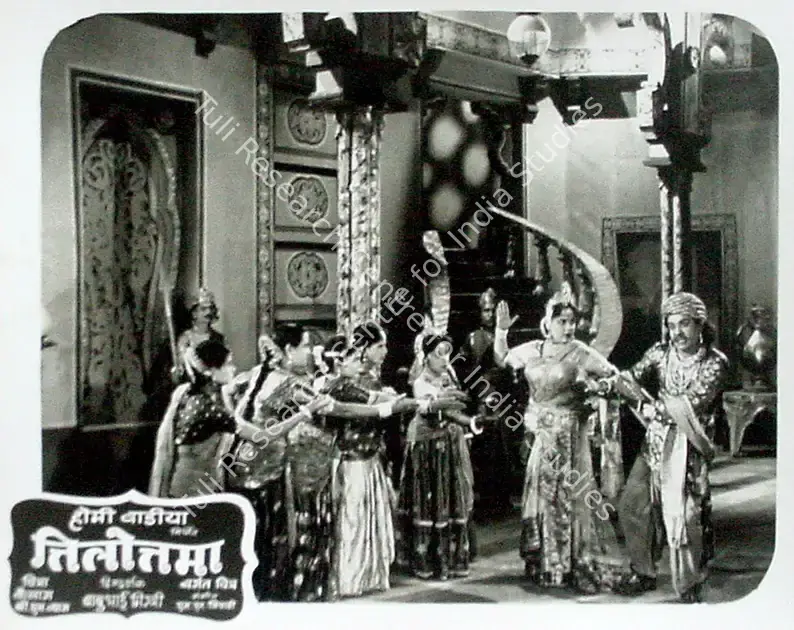 Wadia, Homi (Producer), Tilottama, 1954 | Lobby Card | CinemaEducation | 00828714