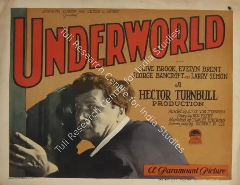 Sternberg, Josef Von (Director), Underworld, 1927 | Lobby Card | CinemaEducation | 00790191