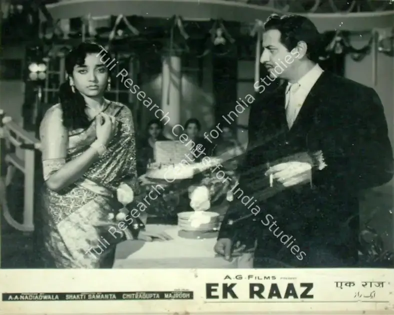 Nadiadwala, A.A. (Producer), Ek Raaz, 1963 | Lobby Card | CinemaEducation | 00816283