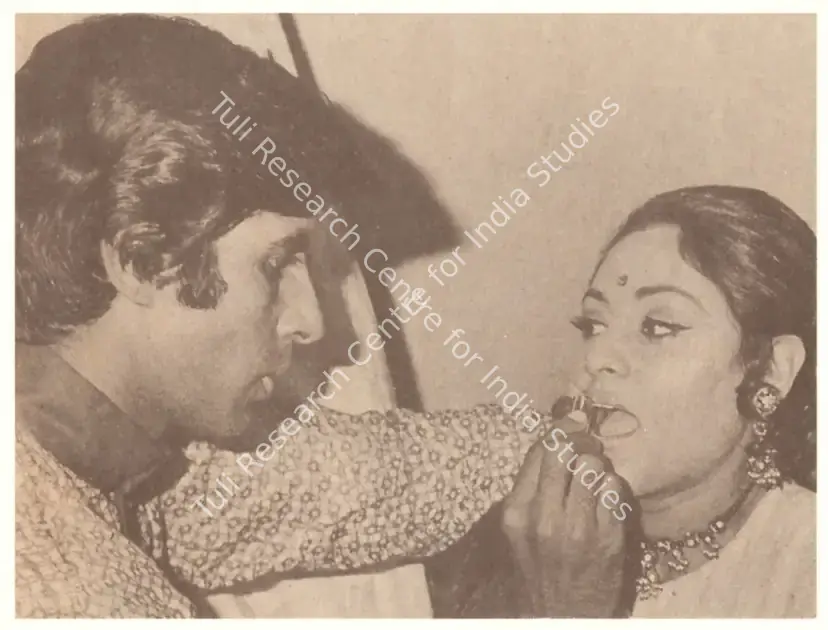 Verma, Prakash (Producer), Bansi Birju, 1972. On the Sets of Bansi Birju with Jaya Bhaduri | Working Still, The Bachchans, 2024 | CinemaEducation | 00647561