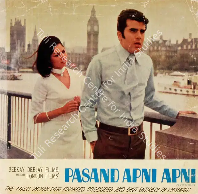 Jefferies, David (Producer), Pasand Apni Apni, 1971 | Song-Synopsis Booklet | CinemaEducation | 00779787