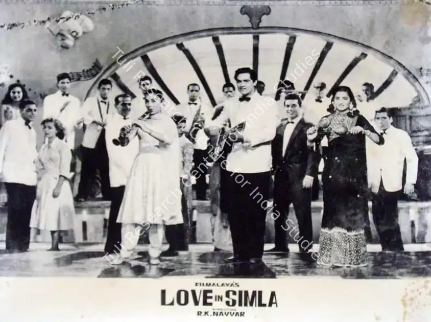 Dhuri, D.K. (Cinematographer), Love In Simla, 1960 | Lobby Card | CinemaEducation | 00819546