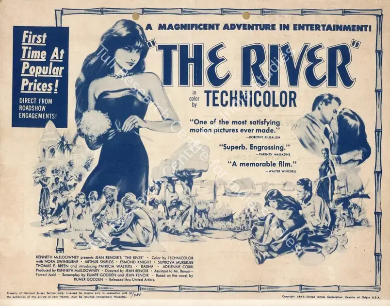 Renoir, Jean (Producer), The River, 1951 | Handbill | CinemaEducation | 00894144