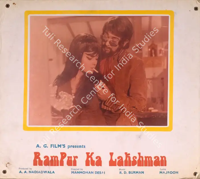 Nadiadwala, A.A. (Producer), Raampur Ka Lakshman, 1972 | Photographic Still Mounted on Lobby Card | CinemaEducation | 00765493