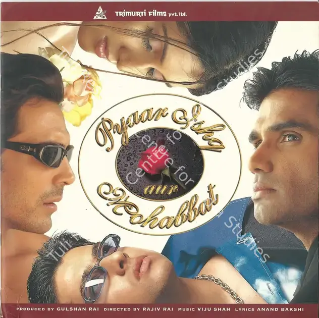 Rai, Gulshan (Producer), Pyaar Ishq Aur Mohabbat, 2001 | Song-Synopsis Booklet | CinemaEducation | 00781296