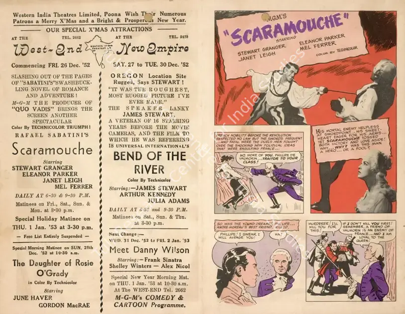 Sidney, George (Director), Scaramouche, 1952 | Handbill | CinemaEducation | 00893994