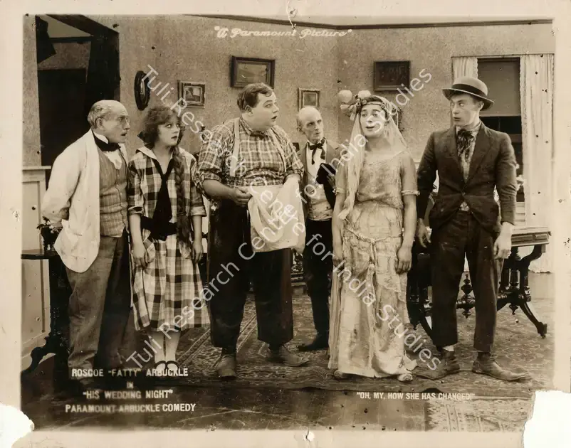 Arbuckle, Roscoe Fatty (Director), His Wedding Night, 1917 | Lobby Card | CinemaEducation | 00857153