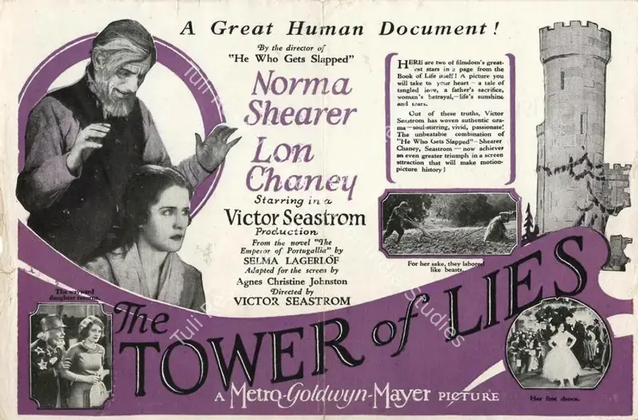 Thalberg, Irving (Producer), The Tower of Lies, 1925 | Handbill | CinemaEducation | 00761119